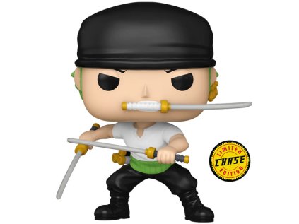 Funko POP! One Piece: Roronoa Zoro (Two Sword Style) Limited Chase Edition