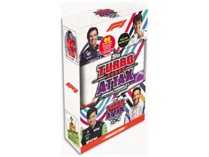 Formula 1 karty Topps Turbo Attax 2024 Mega Tin
