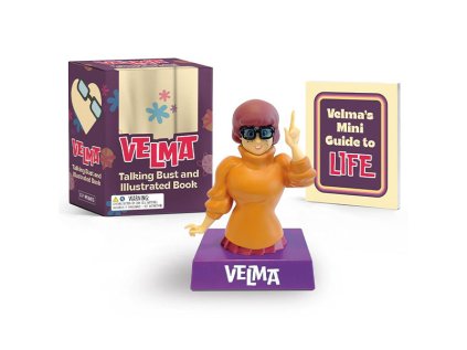 Velma Talking Bust and Illustrated Book Miniature Editions