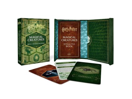Harry Potter Magical Creatures Deck and Interactive Book