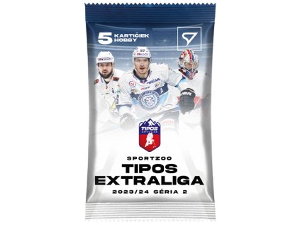 Hokejové karty SportZoo Tipos extraliga 2023/24 – 2. séria Hobby Booster Pack
