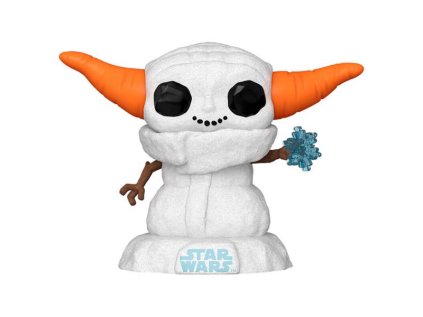 Funko POP! Star Wars The Mandalorian: Holiday Snowman Grogu