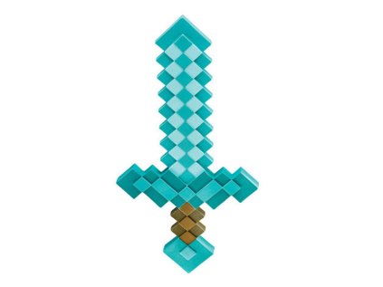 Minecraft Plastic Replica Diamond Sword 51 cm