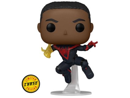 Funko POP! Marvel's Spider-Man Gameverse: Miles Morales Classic Suit Limited Chase Edition
