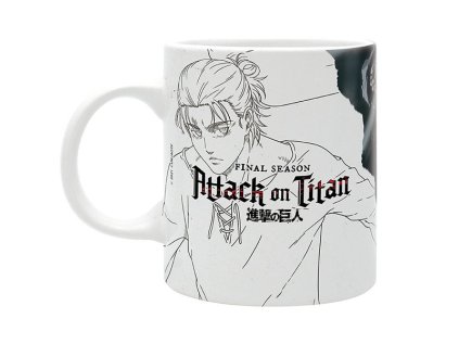 Attack on Titan S4 Key Art Šálka