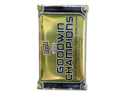 Športové karty Upper Deck 2024 Goodwin Champions Hobby Booster Pack