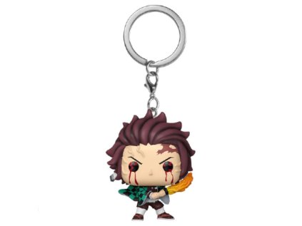 Pocket POP! Demon Slayer Tanjiro Kamado (Sun Breathing) Kľúčenka