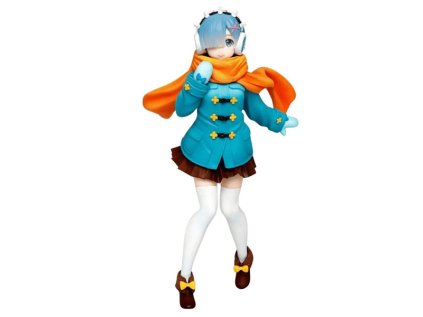 Re:Zero Starting Life in Another World Rem Winter Coat ver. Figure 23 cm