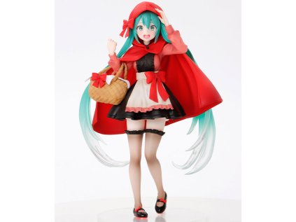 Hatsune Miku Wonderland PVC Statue Little Red Riding Hood 18 cm