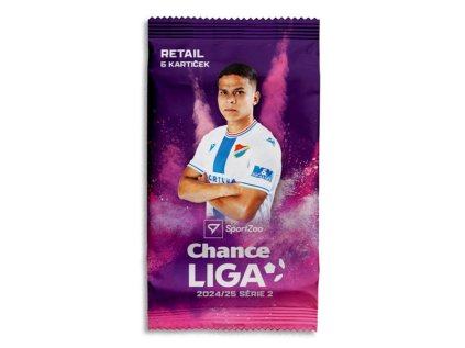 Futbalové karty SportZoo Chance Liga 2024/25 – 2. séria Retail Booster pack