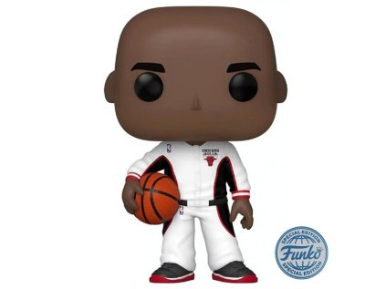 Funko POP! NBA: Michael Jordan (Bulls White Warmup) Special Edition
