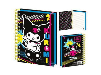 Hello Kitty Kuromi Zápisník strunový A5