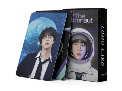 BTS - JIN The Astronaut LOMO Cards 55 ks Zberateľské karty