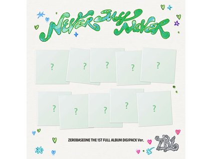 Zerobaseone: Never Say Never (Digipack Version)