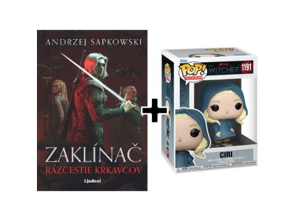 Zaklínač Rázcestie krkavcov + PoP! Figúrka Ciri