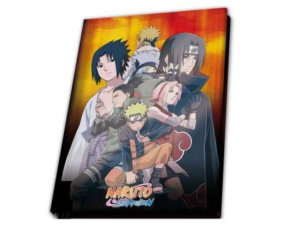 Naruto Shippuden Zápisník Konoha group