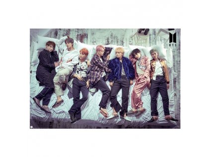 BTS Group Bed Poster 91,5 x 61 cm