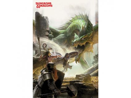 Dungeons & Dragons Adventure Poster 91,5 x 61 cm