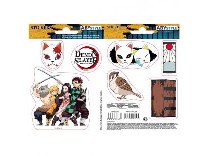 Demon Slayer Nálepky 2-Pack (16 x 11cm)