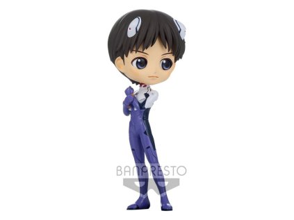 Evangelion: New Theatrical Edition Q Posket Figure Shinji Ikari Plugsuit Style Ver. B