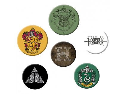 Harry Potter Mix Odznaky 6-Pack