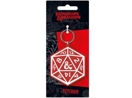 Dungeons and Dragons Dice Kľúčenka Rubber