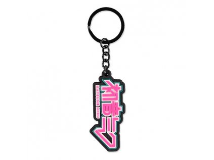 Hatsune Miku Rubber Keychain Logo Kľúčenka