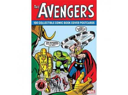 Avengers: 100 Collectible Comic Book Cover Postcards