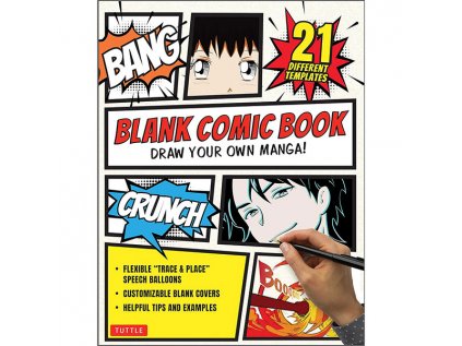 Blank Comic Book: Draw Your Own Manga!