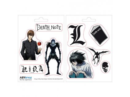Death Note Nálepky Death Note Icons 2-Pack (16 x 11cm)