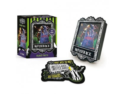 Beetlejuice: Framed Photo With Sound! Miniature Editions