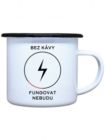 Plecháček Bez kávy nebudu fungovat