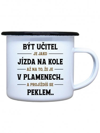 Plecháček s potiskem Být učitel