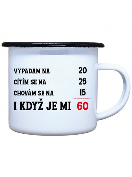 Plecháček k narozeninám Je mi 60