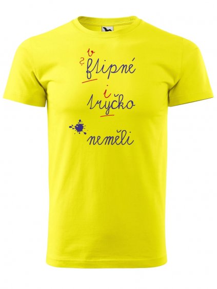 Pánské tričko s potiskem Ftipné tričko