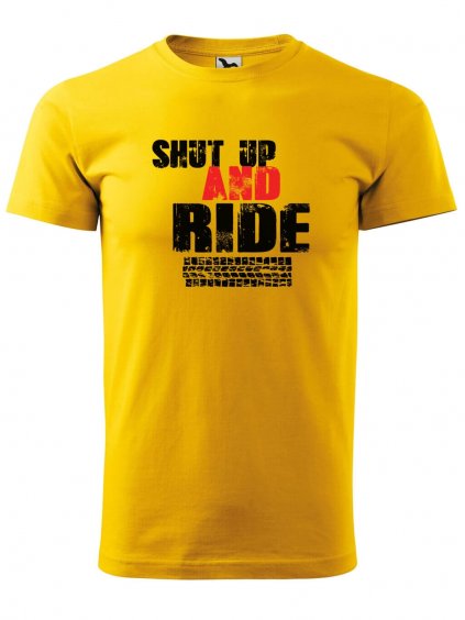 Pánské tričko s potiskem Ride
