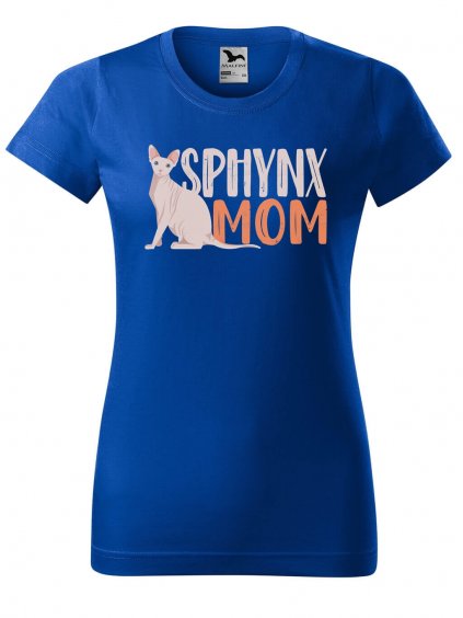 Dámské tričko s potiskem Sphynx mom