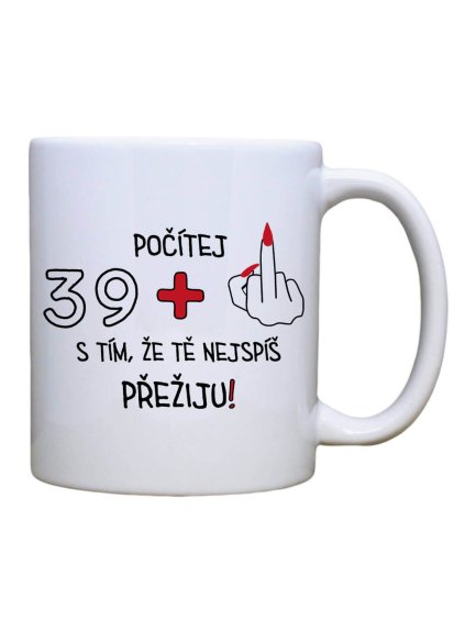 Keramický hrnek s potiskem 39+1