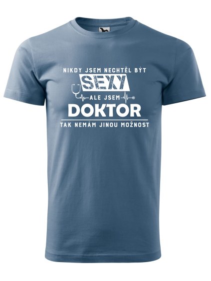 Pánské tričko s potiskem Sexy doktor
