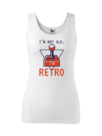 Dámské tílko s potiskem I'm retro