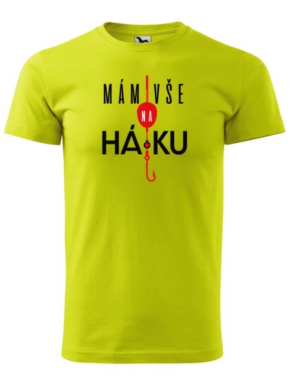 Pánské tričko s potiskem Mám vše na háčku