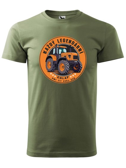 Pánské tričko Legendární chlap traktor