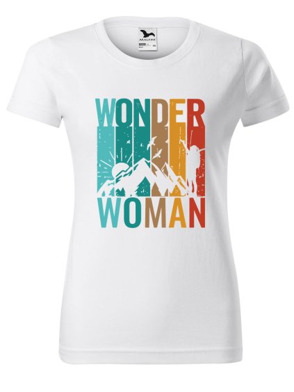 Dámské tričko s potiskem Wonder woman