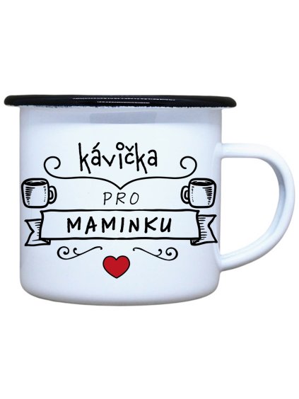 Plecháček s potiskem Kávička pro maminku