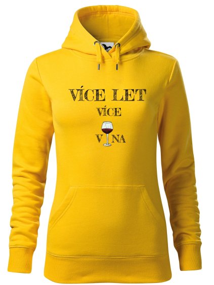 Dámská mikina Více vína
