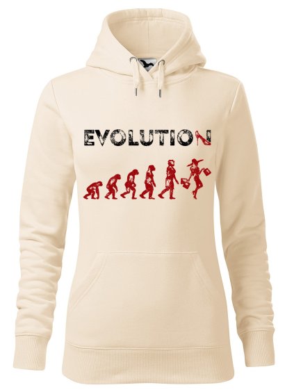 Dámská mikina Evoluce nákupy