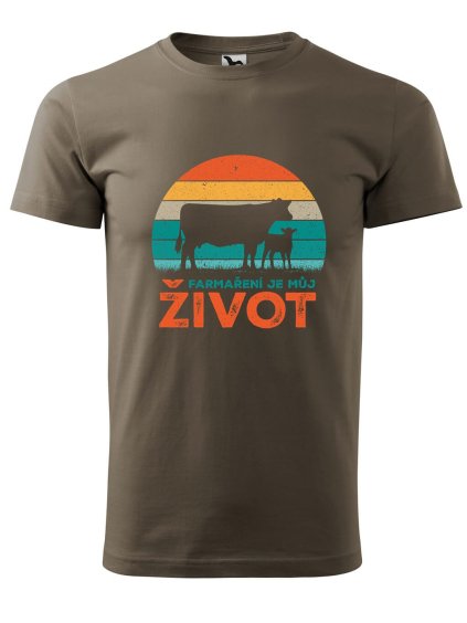 Pánské tričko Farmaření je můj život