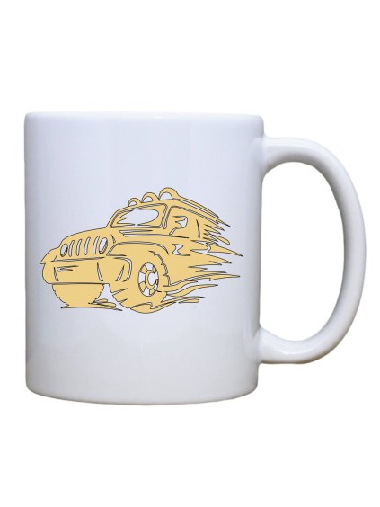 Keramický hrnek s potiskem Offroad
