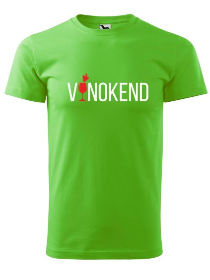 Pánské tričko s potiskem Vínokend