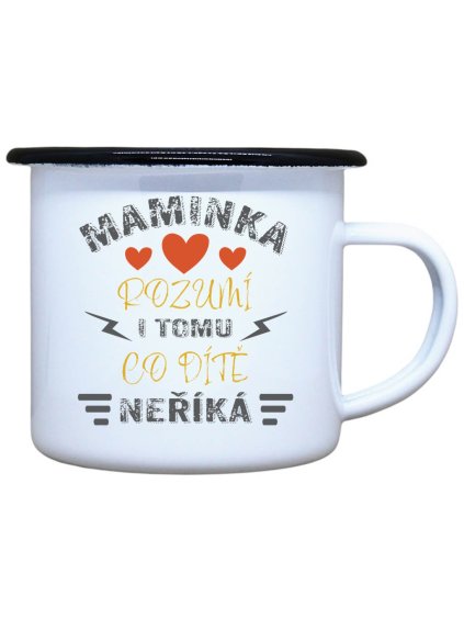 Plecháček s potiskem Maminka rozumí